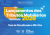 Carnês da Taxa de Fiscalização e do ISS-Fixo 2026 já estão disponíveis no portal da Prefeitura