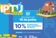 Parcela de junho do IPTU vence nesta quarta-feira e mantém desconto de 10% para pagamento na data