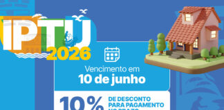 Parcela de junho do IPTU vence nesta quarta-feira e mantém desconto de 10% para pagamento na data