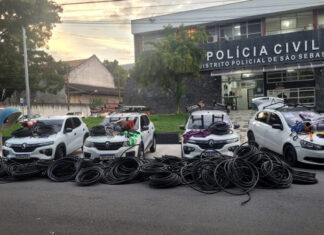 OPERAÇÃO DA POLÍCIA MILITAR DESARTICULA ORGANIZAÇÃO CRIMINOSA ESPECIALIZADA EM FURTO DE CABOS DE INTERNET NO LITORAL NORTE