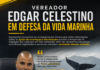 VEREADOR EDGAR CELESTINO COBRA AÇÕES DA CAPITANIA DOS PORTOS PARA PROTEÇÃO DAS BALEIAS E GOLFINHOS EM SÃO SEBASTIÃO