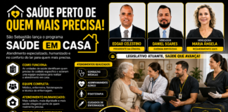 PRESIDENTE DA CÂMARA EDGAR CELESTINO DESTACA LANÇAMENTO DO PROGRAMA “SAÚDE EM CASA” E REFORÇA COMPROMISSO COM A SAÚDE PÚBLICA EM SÃO SEBASTIÃO