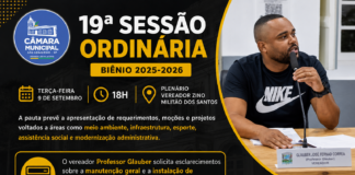 CÂMARA DE SÃO SEBASTIÃO DEBATE PRESERVAÇÃO AMBIENTAL, MELHORIAS NA SEDES E MODERNIZAÇÃO ADMINISTRATIVA NA 19ª SESSÃO ORDINÁRIA