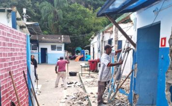 Obra de reforma das unidades EM Camburi e EMEI Sementinha começa em São Sebastião