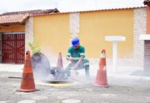 São Sebastião recebe testes de fumaça para identificar possíveis ligações irregulares de esgoto