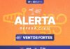 Defesa Civil alerta para ventos de até 78 km/h e orienta população do Litoral Norte a redobrar cuidados