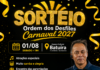 Ordem dos Desfiles do Carnaval 2027 será definida em grande evento da ASEC em São Sebastião