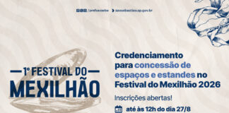 Prefeitura abre inscrições para concessão de estandes e espaços no 1º Festival do Mexilhão