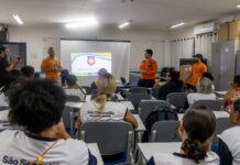 Defesa Civil leva programa Agente Mirim a todos os polos da EJA e atende cerca de 180 alunos
