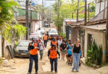 Defesa Civil prossegue com simulados nesta semana e prepara moradores de áreas de risco em Maresias