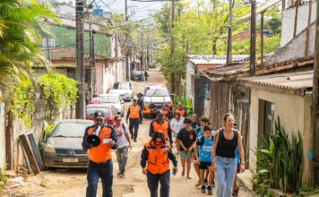 Defesa Civil prossegue com simulados nesta semana e prepara moradores de áreas de risco em Maresias