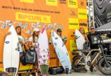 Nova geração do surfe brasileiro mostra alto nível no Rip Curl GromSearch Brasil São Sebastião