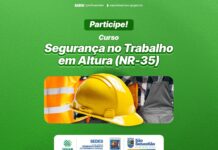 Prefeitura de São Sebastião abre inscrições para curso gratuito de Segurança no Trabalho em Altura