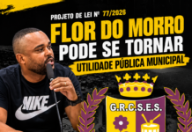 FLOR DO MORRO PODE SE TORNAR UTILIDADE PÚBLICA MUNICIPAL: PROJETO DE LEI RECONHECE RELEVÂNCIA CULTURAL, SOCIAL E CARNAVALESCA DA AGREMIAÇÃO