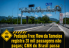 Pedágio Free Flow da Tamoios registra 31 mil passagens não pagas; CNH do Brasil passa a exibir cobranças