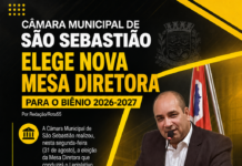 CÂMARA MUNICIPAL DE SÃO SEBASTIÃO ELEGE NOVA MESA DIRETORA PARA O BIÊNIO 2026-2027