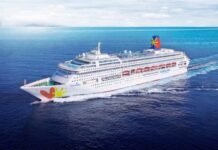 Nova companhia de cruzeiros, Corazul Cruceros faz visita técnica a Ilhabela