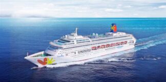 Nova companhia de cruzeiros, Corazul Cruceros faz visita técnica a Ilhabela