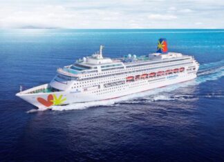 Nova companhia de cruzeiros, Corazul Cruceros faz visita técnica a Ilhabela