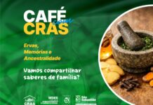 ‘Café com Cras’ abre espaço para novas conexões e descobertas sobre ancestralidade e cultura afro-brasileira