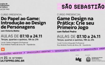 São Sebastião recebe cursos gratuitos de Game Design e Criação de Personagens para formação na área