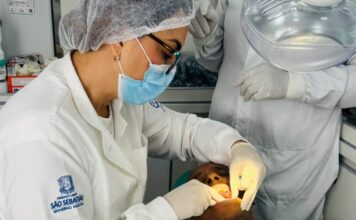 Unidade Odontológica Móvel de São Sebastião leva atendimento em saúde bucal aos usuários da Apae