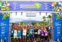 Mais de 2 mil atletas enfrentam chuva e participam da Corrida da Independência em São Sebastião