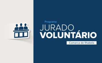 Programa Jurado Voluntário está com inscrições abertas para Comarca de Ilhabela