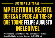 MP Eleitoral rejeita defesa e pede ao TRE-SP que torne Felipe