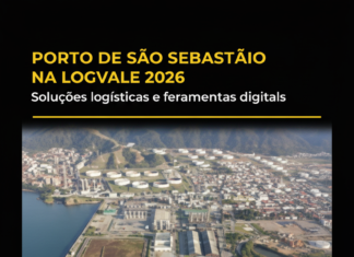 Porto de São Sebastião apresenta soluções logísticas e ferramentas digitais durante feira em São José dos Campos