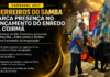 Guerreiros do Samba marca presença no lançamento do enredo da coirmã Acadêmicos de São Francisco e reforça a união do Carnaval do Litoral Norte