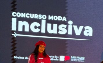 Pelo 2º ano consecutivo, estilista de São Sebastião é finalista nacional do Concurso Moda Inclusiva
