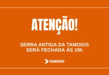 Serra Antiga da Tamoios será fechada às 19h desta quinta (10/09)