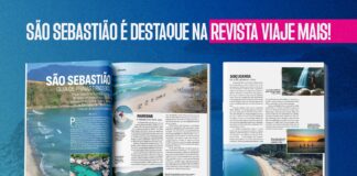 Cidade de São Sebastião é destaque na revista Viaje Mais após press trip de promoção turística 2026