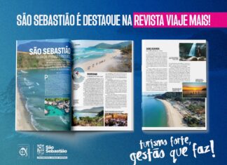 Cidade de São Sebastião é destaque na revista Viaje Mais após press trip de promoção turística 2026
