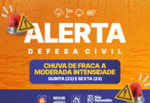 Defesa Civil alerta para previsão de chuva, descargas elétricas e ventos fortes em São Sebastião
