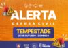 Defesa Civil de São Sebastião alerta para possibilidade de tempestade e agitação marítima no domingo