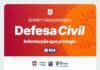 Defesa Civil monitora avanço da frente fria e previsão de chuvas e rajadas de vento no feriado