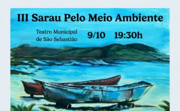 3º Sarau pelo Meio Ambiente reúne arte e consciência ambiental nesta sexta-feira em São Sebastião