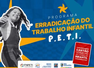 Campanha ‘Cartão Vermelho ao Trabalho Infantil’ mobiliza São Sebastião durante o mês de outubro