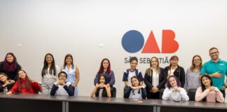 Estudantes do ‘OAB vai à Escola’ participam de visita monitorada ao Fórum de São Sebastião