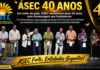 Em noite de gala, ASEC comemora seus 40 anos com homenagem aos fundadores