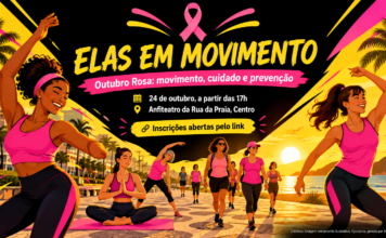O Outubro Rosa também é sobre movimento, cuidado e prevenção!
